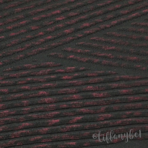 Dana Buchman Asymmetrical Tunic Burgundy - Picture 7 of 14